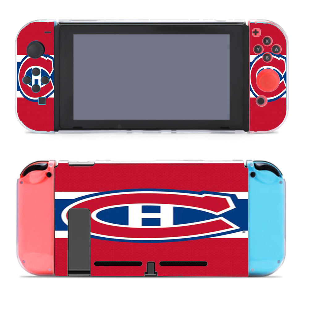 Montreal Canadiens Flag Nintendo Switch Cover Case