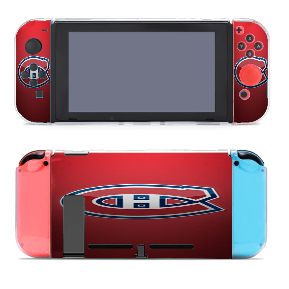 Montreal Canadiens Logo Nintendo Switch Cover Case
