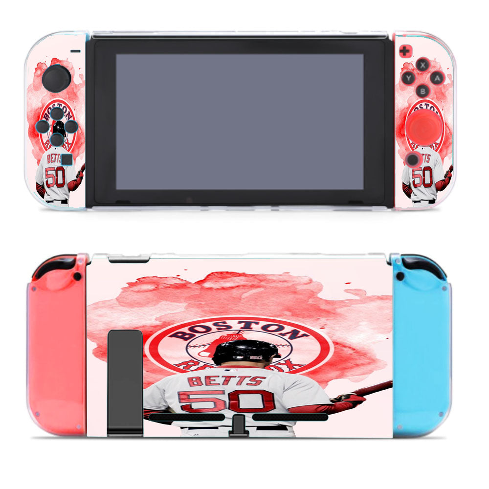 Mookie Betts Boston Red Sox Nintendo Switch Cover Case