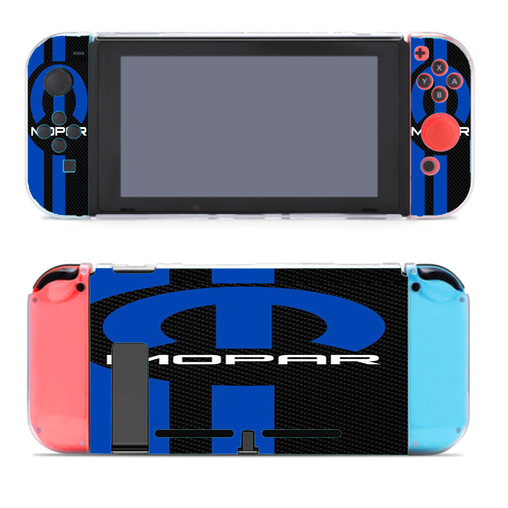 Mopar Carbon Logo Nintendo Switch Cover Case