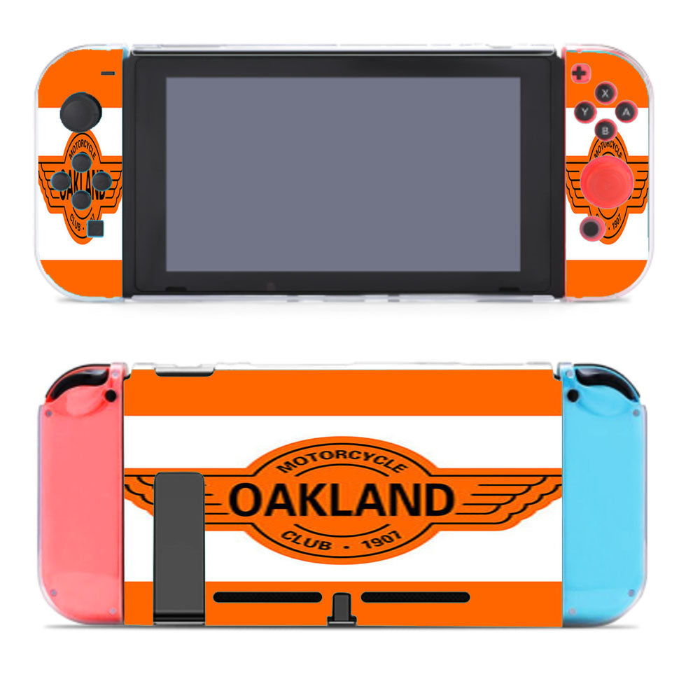 Motorcycle Oakland Club Nintendo Switch Cover Case