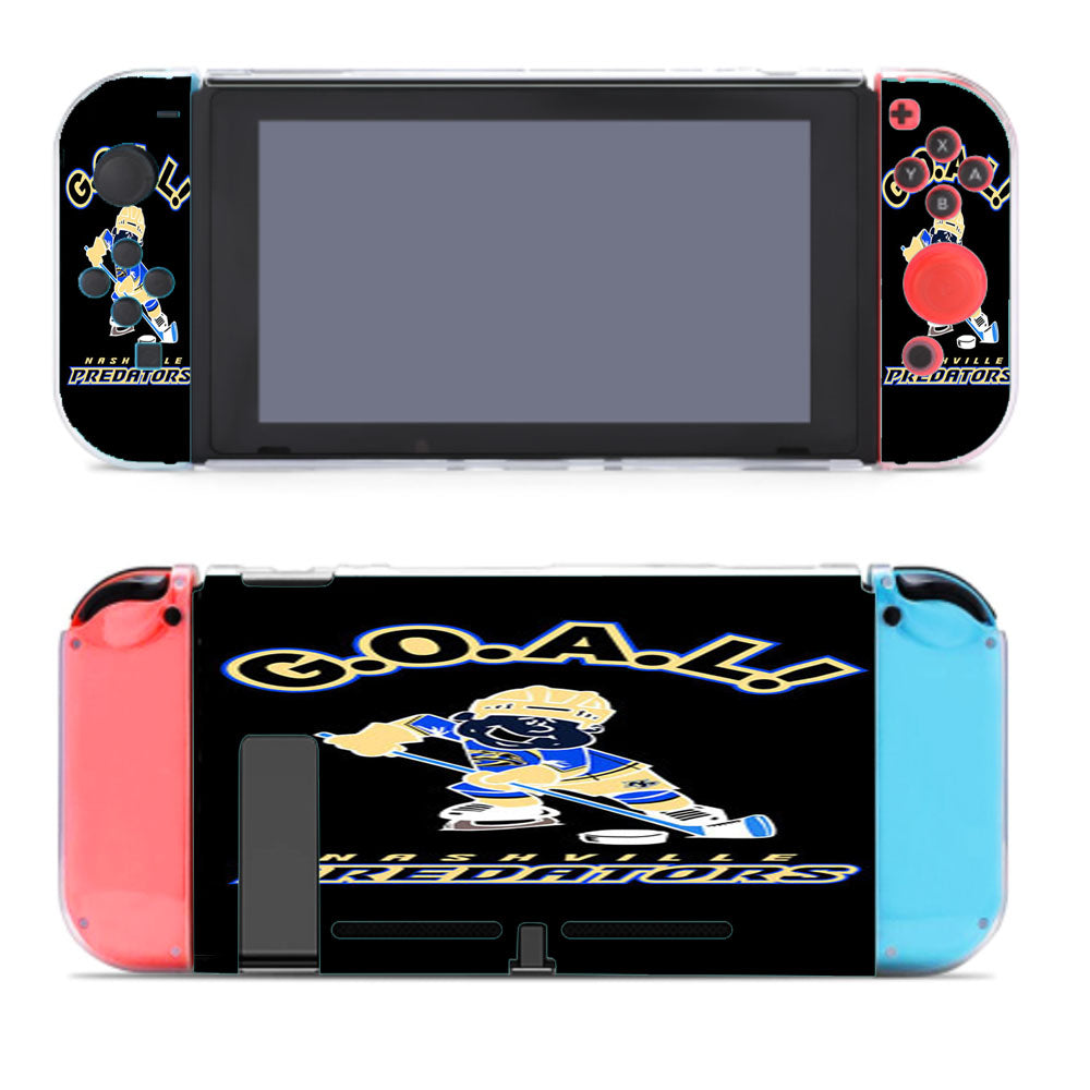 Nashville Predators Goal Nintendo Switch Cover Case