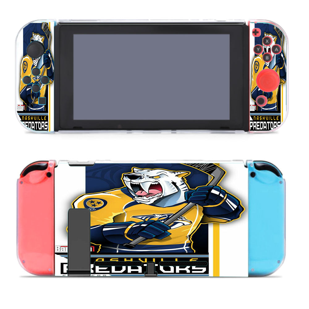 Nashville Predators Hockey Nintendo Switch Cover Case