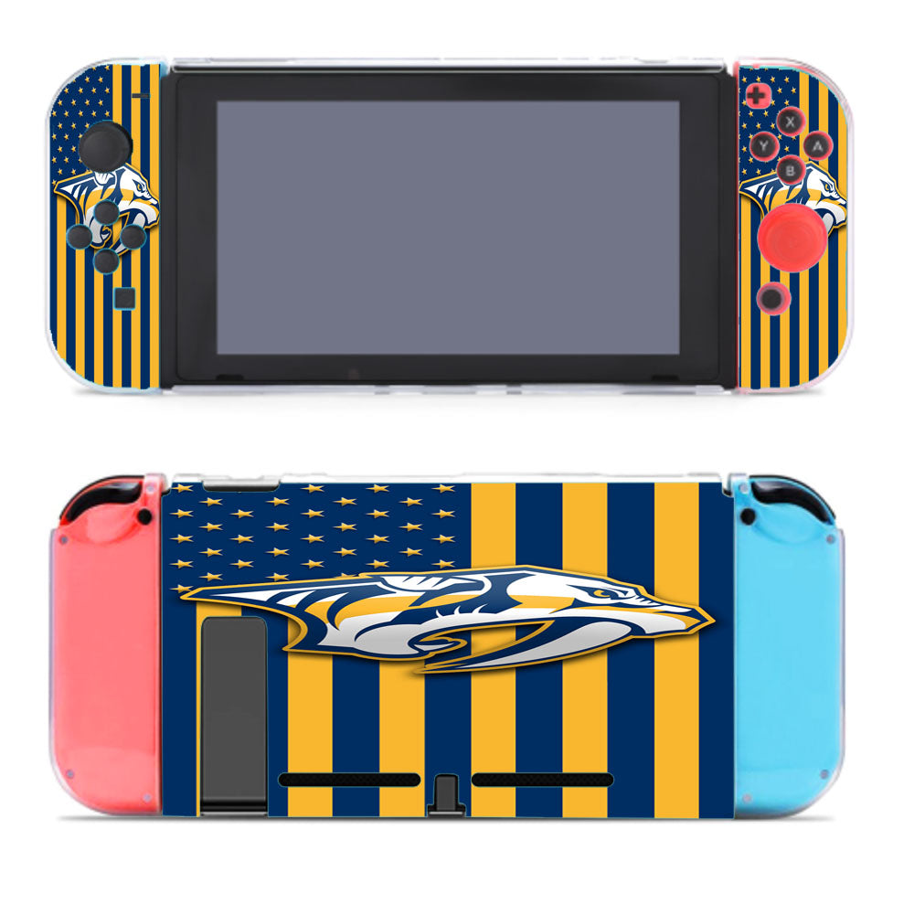 Nashville Predators Usa Nintendo Switch Cover Case