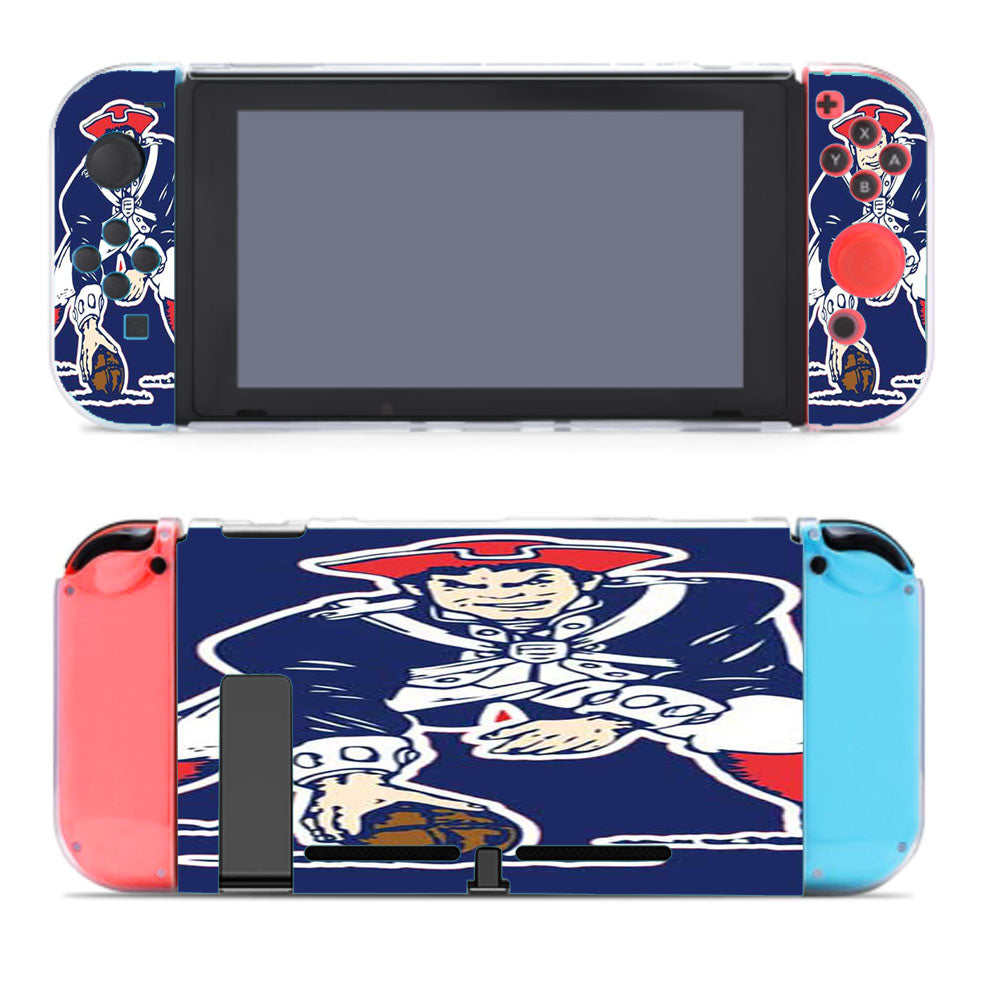 Ne Pats Logo Guy On Blue Nintendo Switch Cover Case