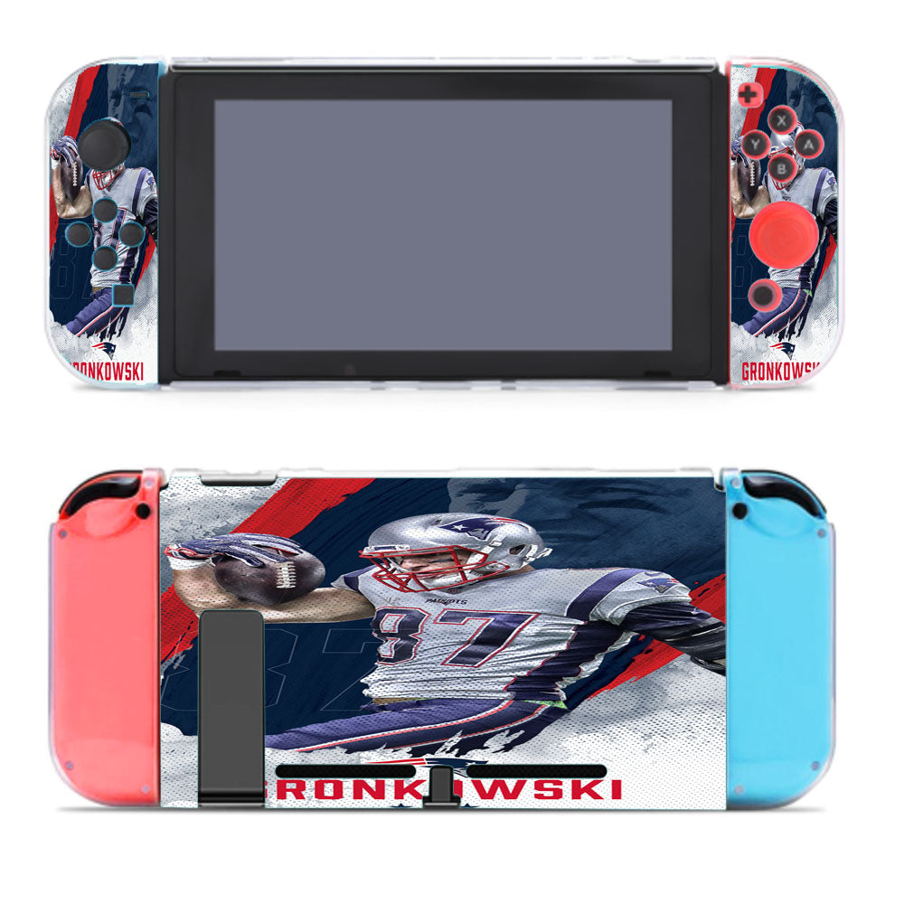 New England Patriots Gronkowski Nintendo Switch Cover Case