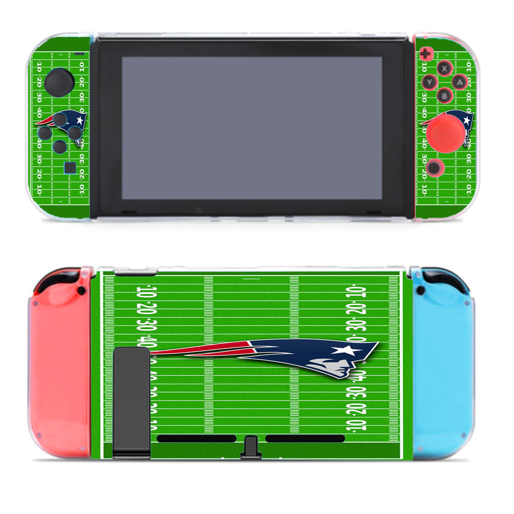 New England Patriots Nfl Court Nintendo Switch Cover Case