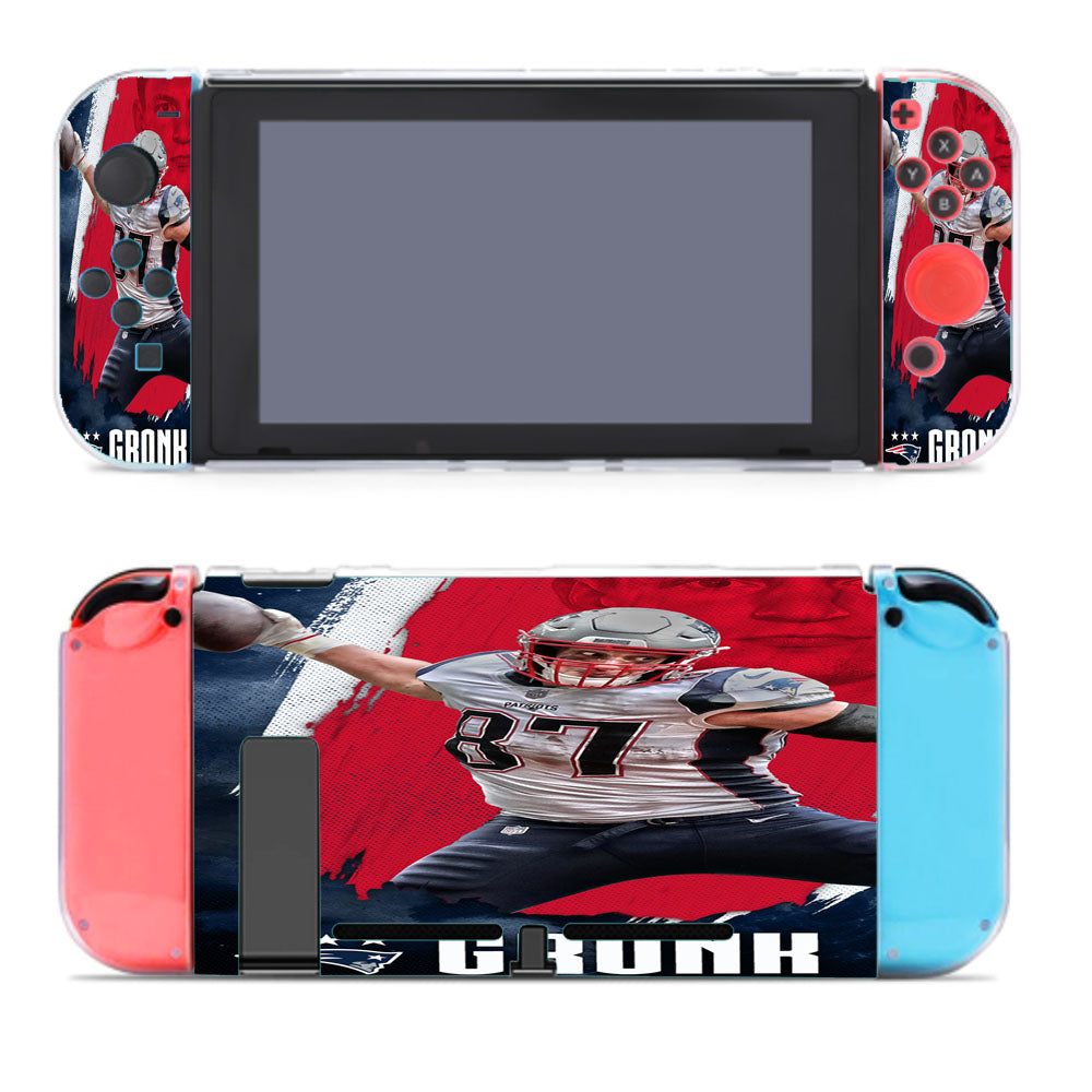 New England Patriots Rob Gronkowski Nintendo Switch Cover Case