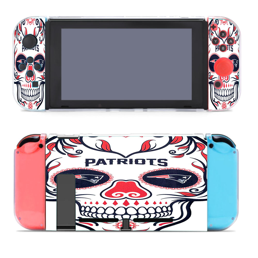 New England Patriots Skull Nintendo Switch Cover Case