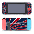 New England Patriots Stripe Wallpaper Nintendo Switch Cover Case