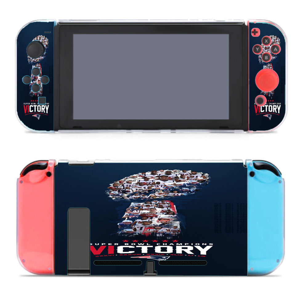 New England Patriots Victory Nintendo Switch Cover Case