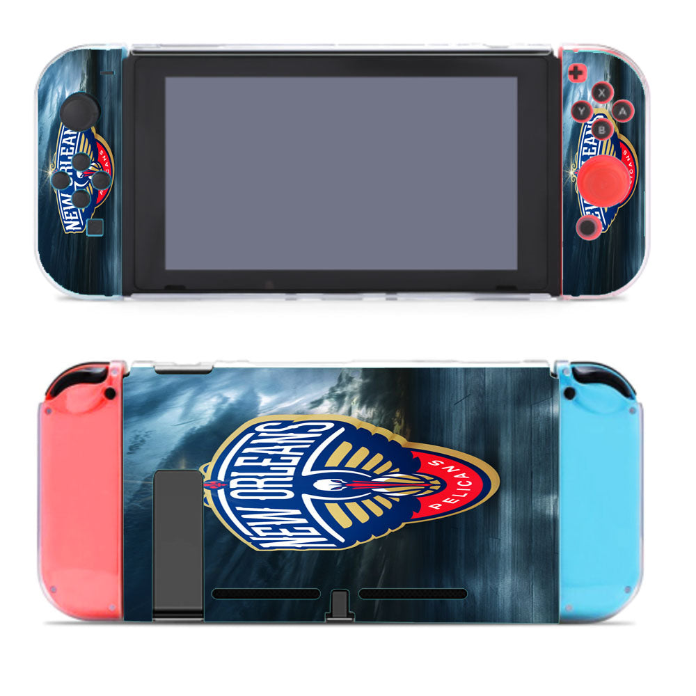 New Orleans Pelicans Basketball Team Wallpaper Nintendo Switch Cover Case