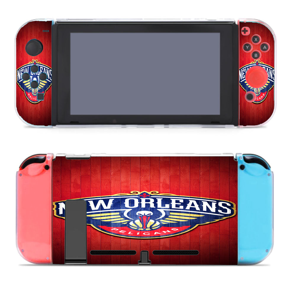 New Orleans Pelicans Hardwood Nintendo Switch Cover Case