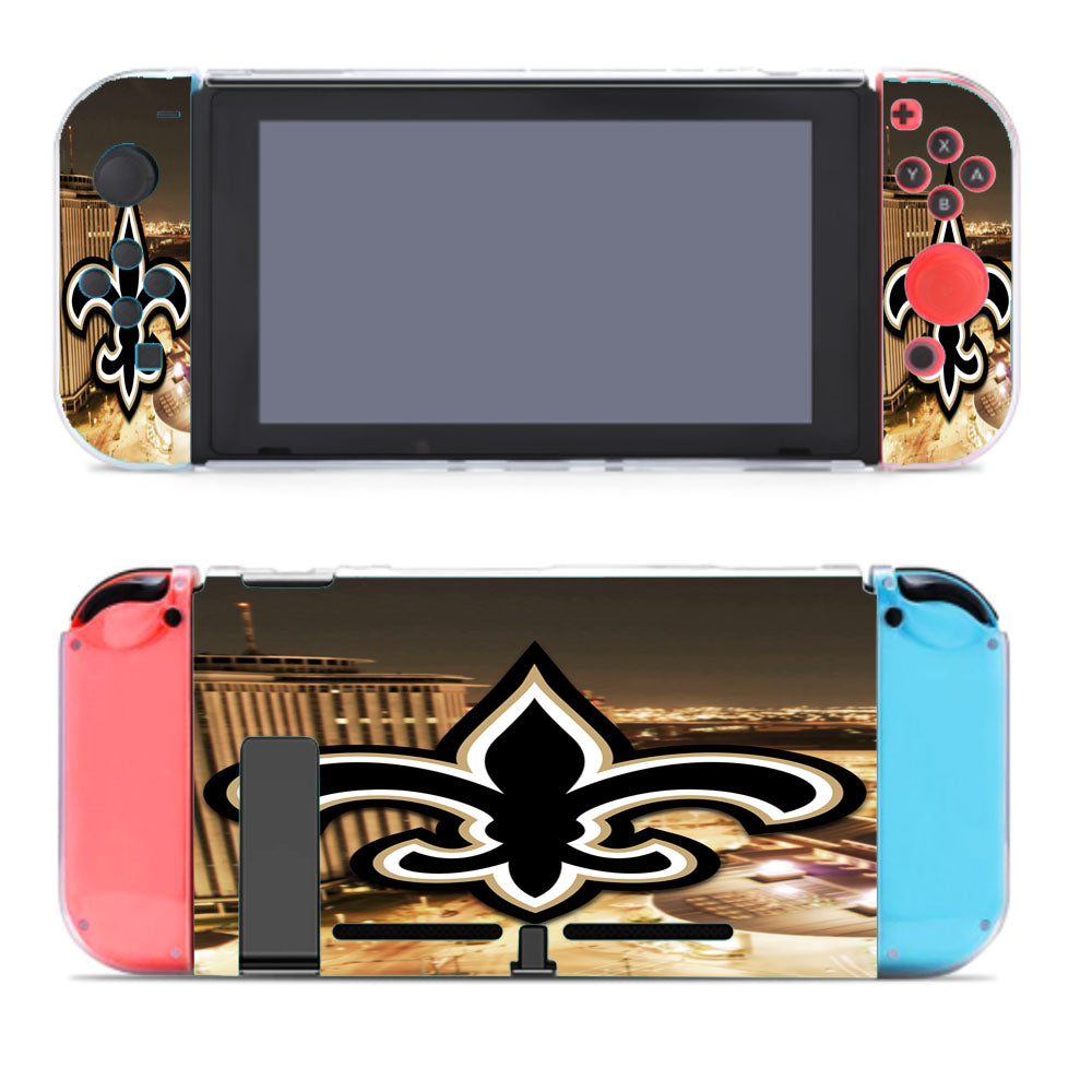 New Orleans Saints Emblem Nintendo Switch Cover Case