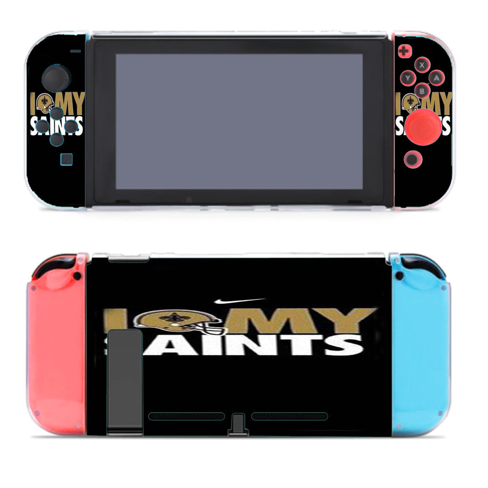 New Orleans Saints Helm Nintendo Switch Cover Case