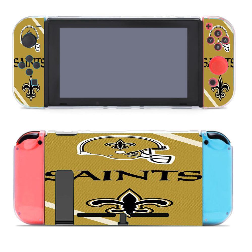 New Orleans Saints Wallpaper Nintendo Switch Cover Case