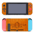 New Orleans Saints Wooden Nintendo Switch Cover Case