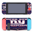 New York Giants Super Bowl Banner Nintendo Switch Cover Case