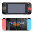 New York Knicks Nba Logo Dark Wood Wallpaper Nintendo Switch Cover Case