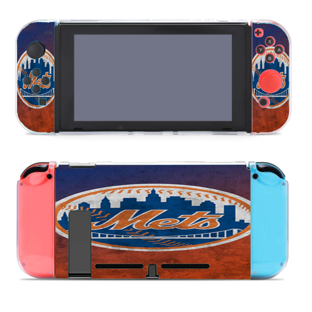 New York Mets Texture Nintendo Switch Cover Case