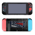 New York Rangers Nhl Logo Dark Wood Nintendo Switch Cover Case