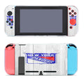 New York Rangers Nhl Logo White Wood Wallpaper Nintendo Switch Cover Case