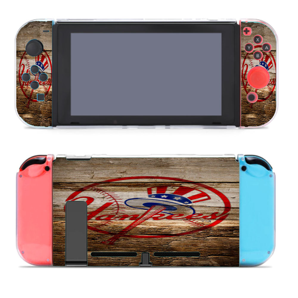 New York Yankees Wood Nintendo Switch Cover Case
