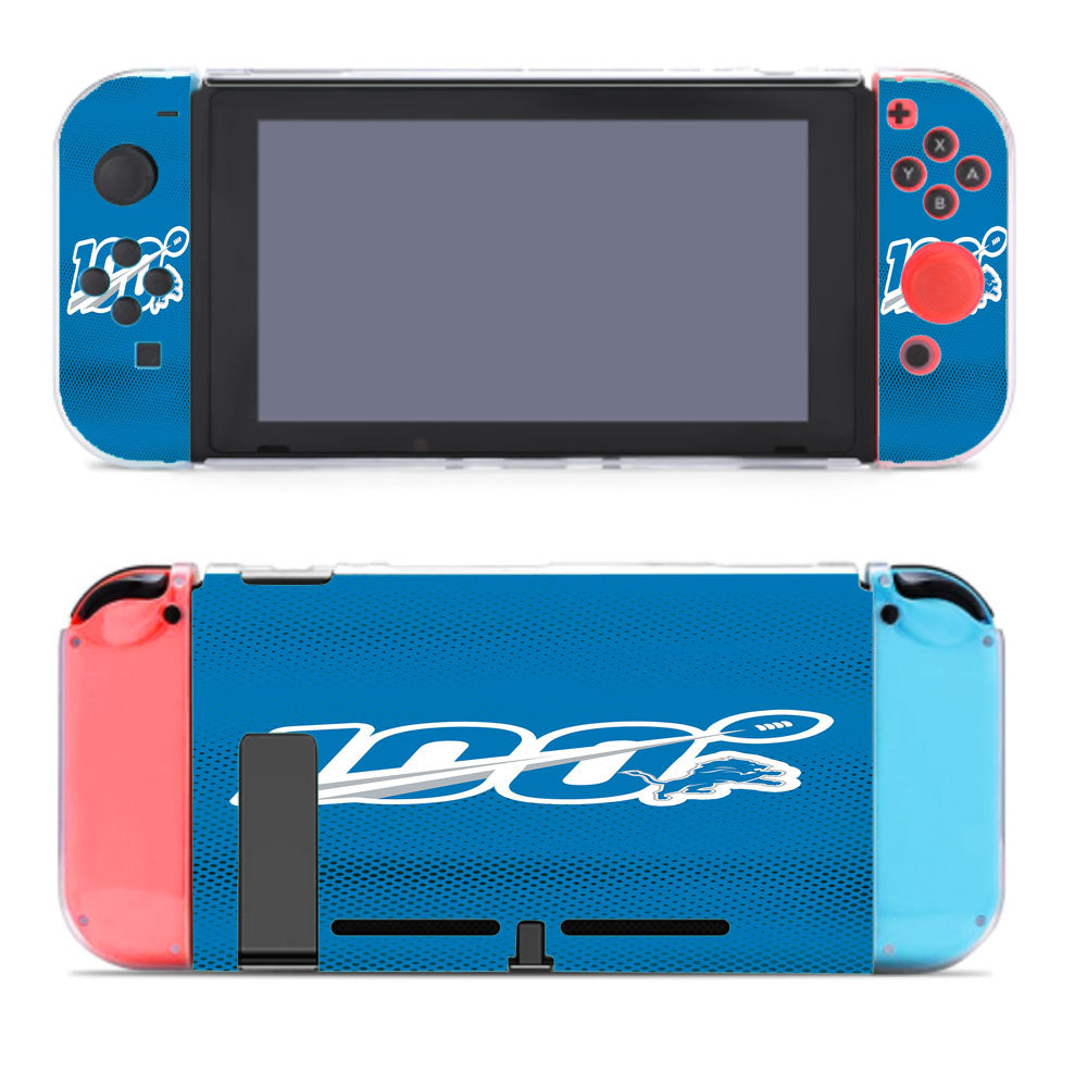 Nfl 100Th Detroit Lions Wallpapers Nintendo Switch Cover Case