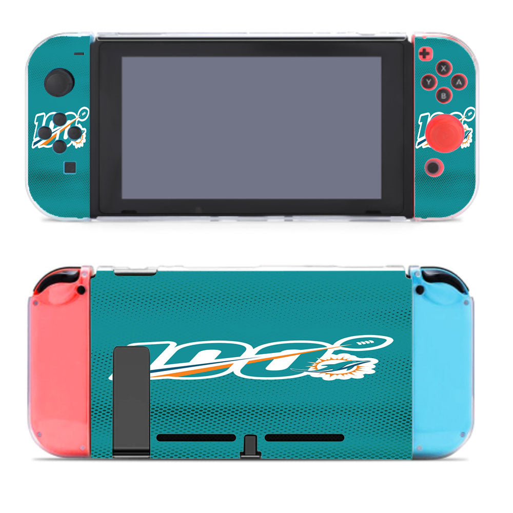Nfl 100Th Miami Dolphins Wallpapers Nintendo Switch Cover Case