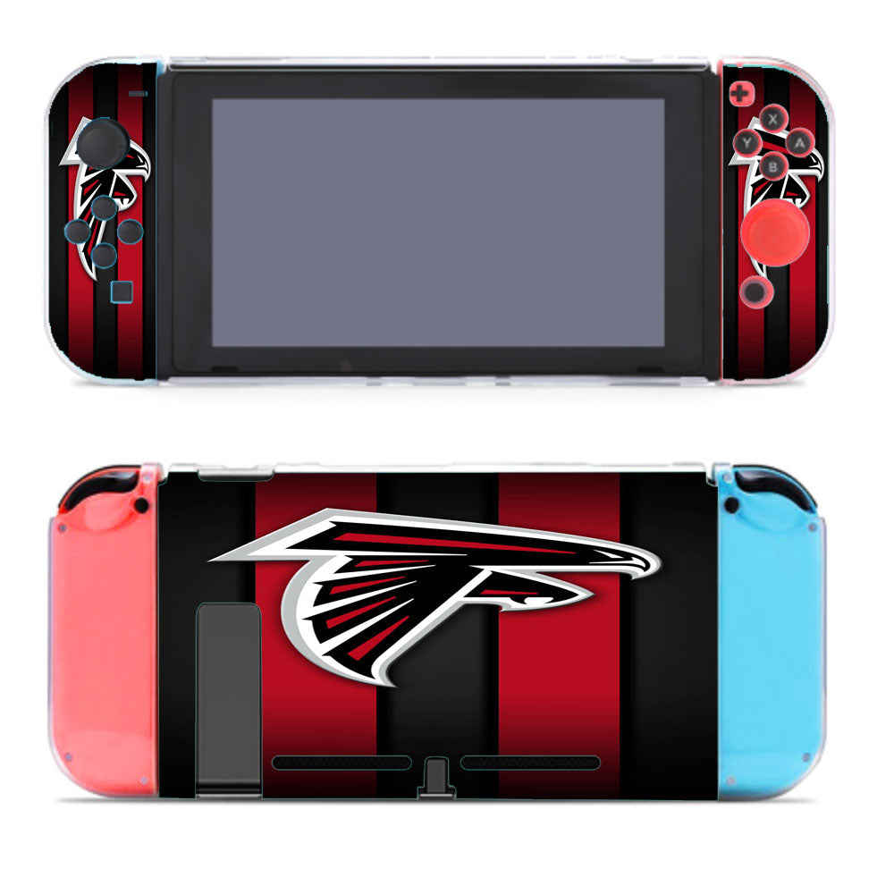 Nfl Atlanta Falcons Logo Nintendo Switch Cover Case