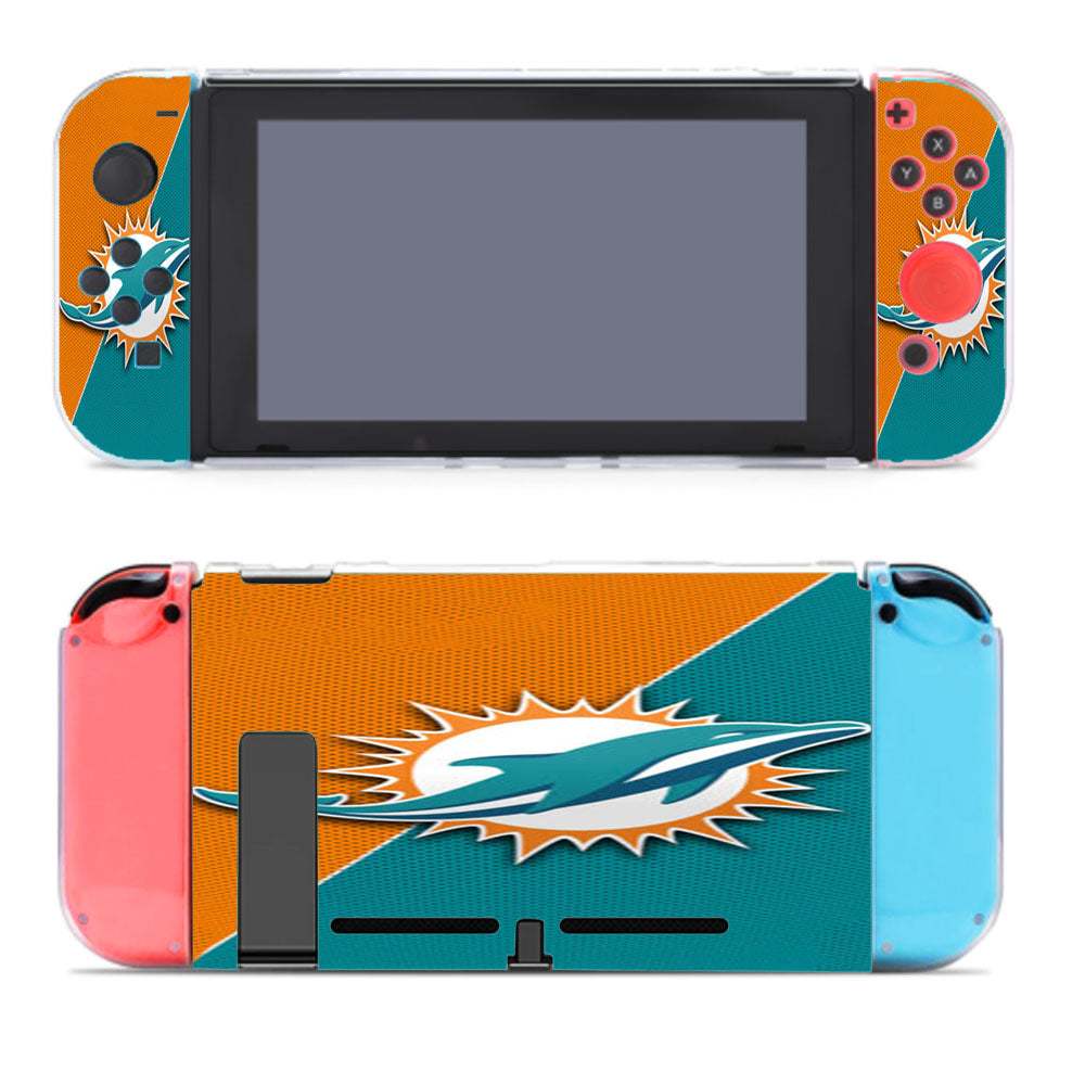 Nfl Miami Dolphins Logo Nintendo Switch Cover Case
