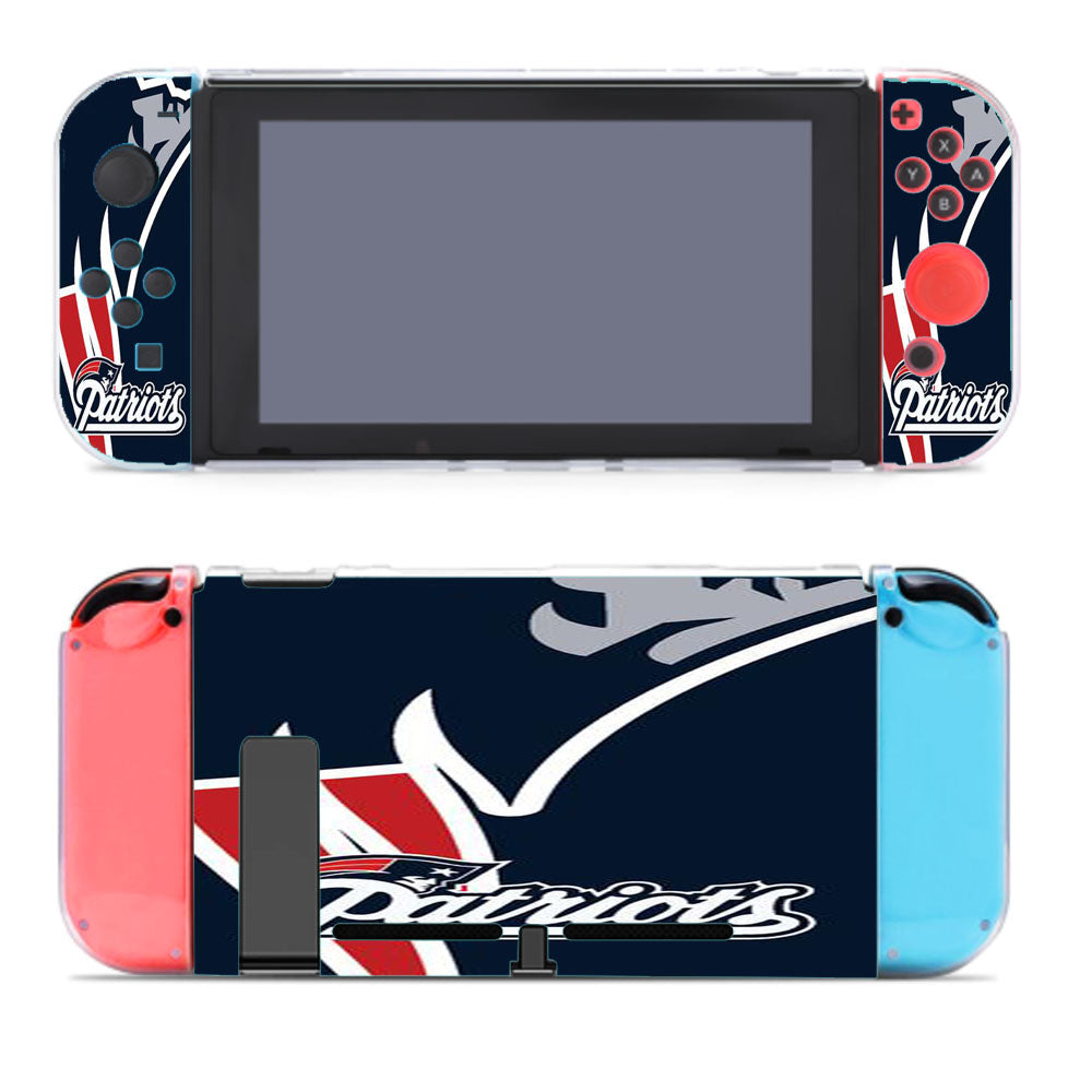 Nfl New England Patriots Logo Nintendo Switch Cover Case