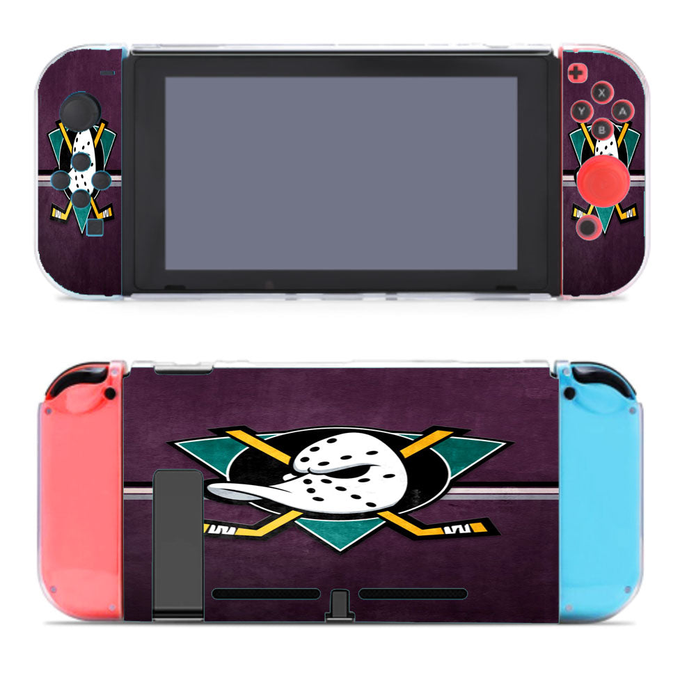 Nhl Anaheim Mighty Ducks Sport Logo Nintendo Switch Cover Case