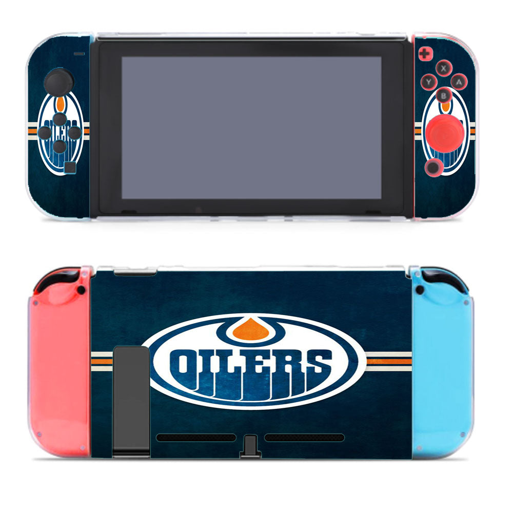 Nhl Edmonton Oilers Sport Logo Nintendo Switch Cover Case