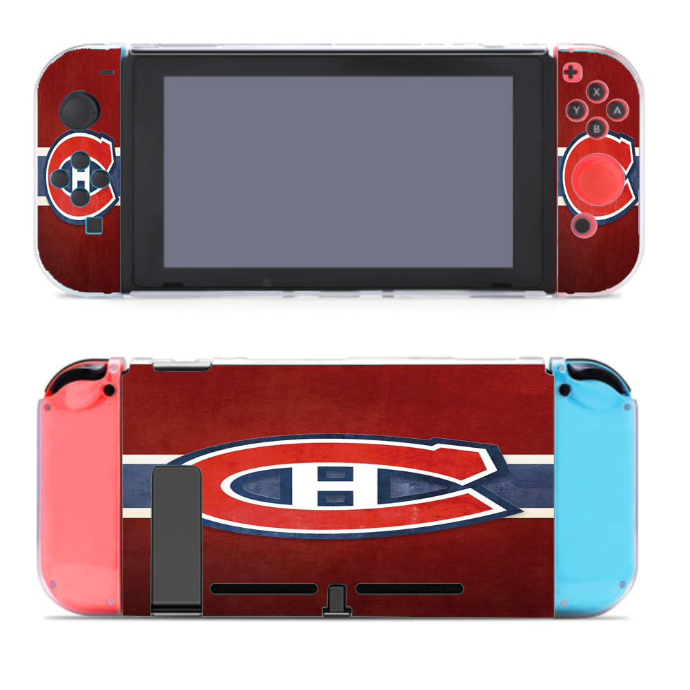 Nhl Montreal Canadiens Sport Logo Nintendo Switch Cover Case
