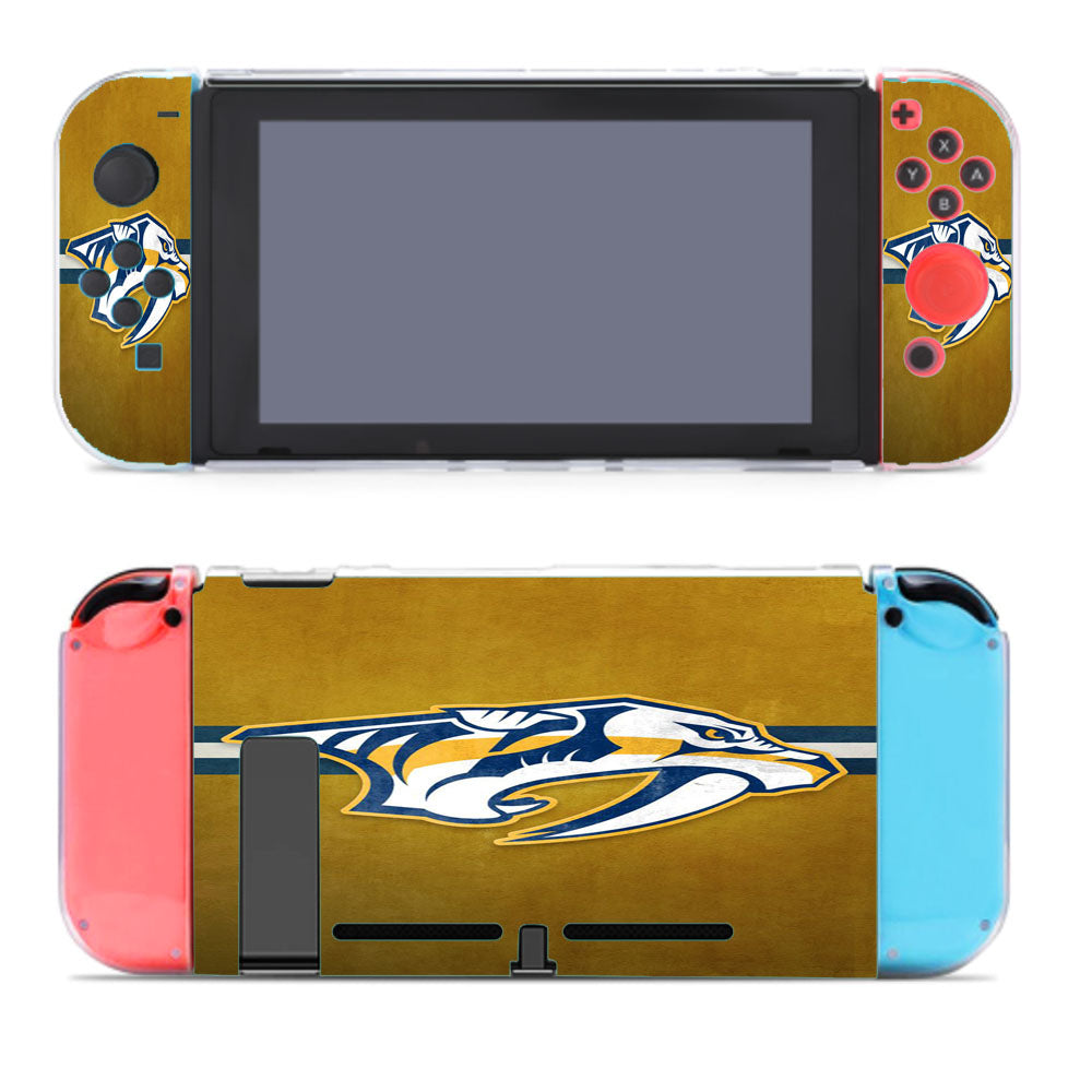 Nhl Nashville Predators Sport Logo Nintendo Switch Cover Case