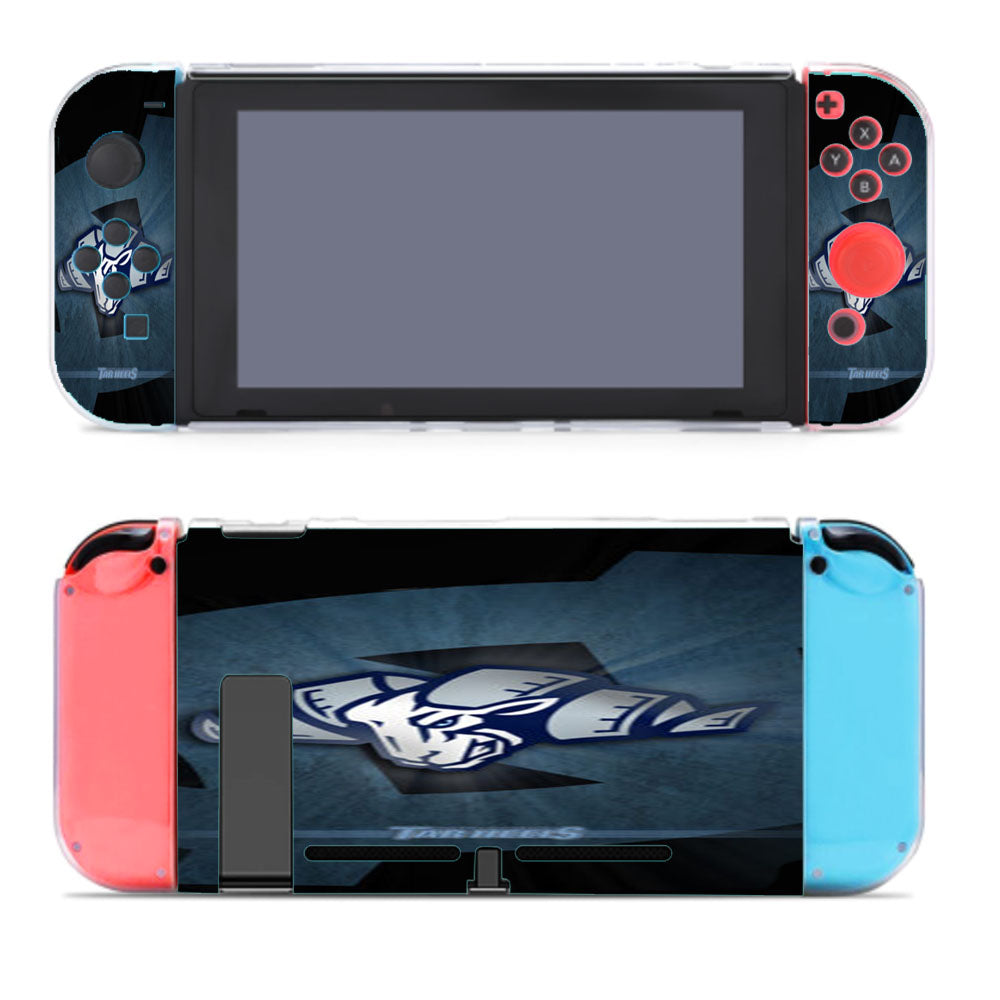 North Carolina Tar Heels Basketball Logo Nintendo Switch Cover Case