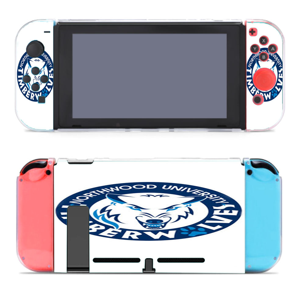 Northwood Timberwolves Symbol Nintendo Switch Cover Case