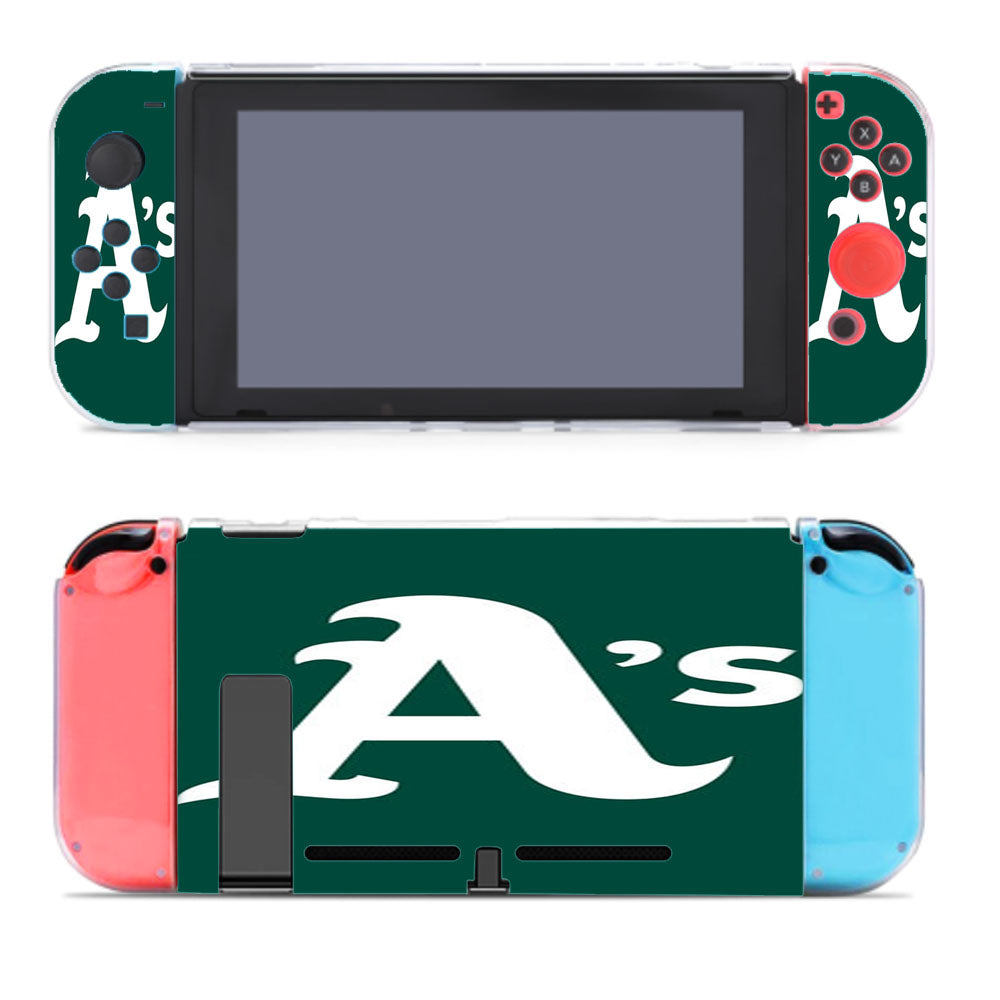 Oakland Athletics Art Nintendo Switch Cover Case