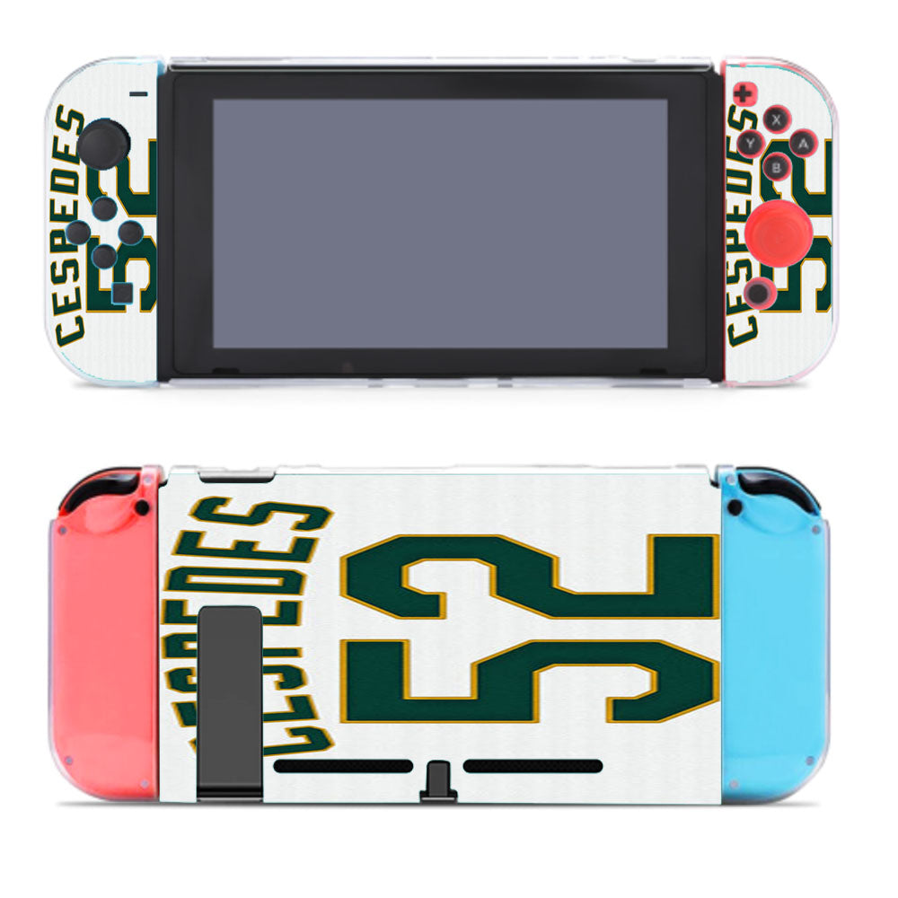 Oakland Athletics Cespedes Nintendo Switch Cover Case