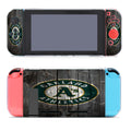Oakland Athletics Nba Dark Wood Wallpaper Nintendo Switch Cover Case