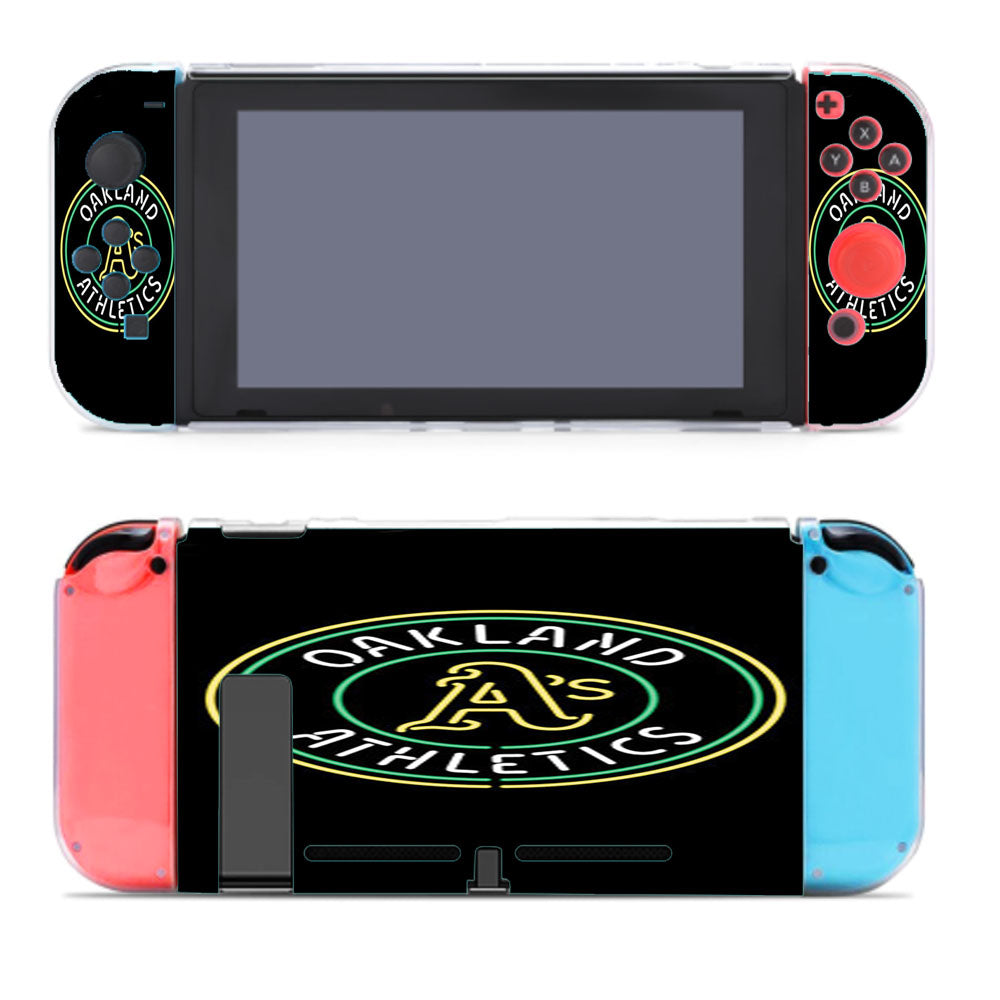 Oakland Athletics Symbol Nintendo Switch Cover Case