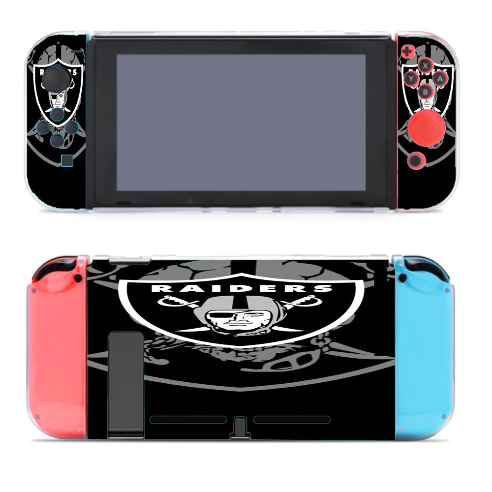 Oakland Raiders Nintendo Switch Cover Case