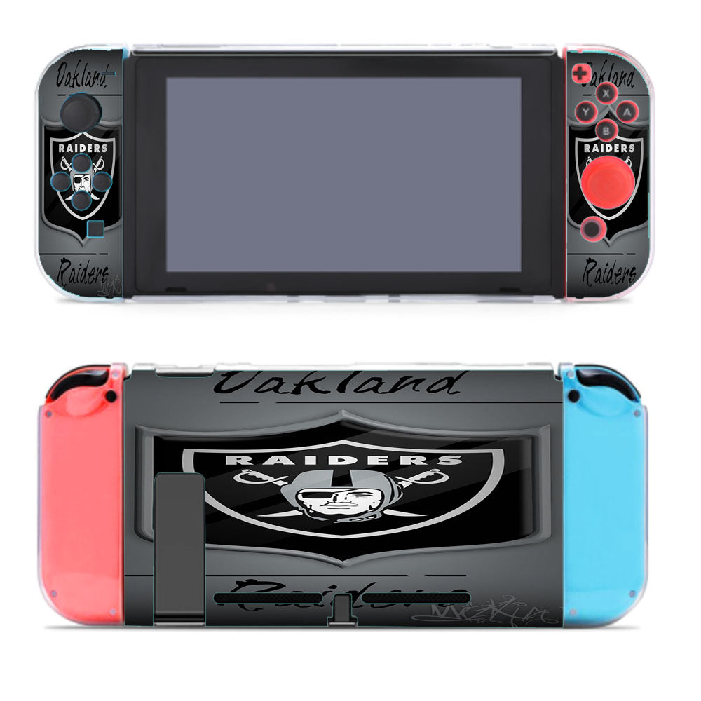 Oakland Raiders, Afc, Black, Derek Carr Nintendo Switch Cover Case