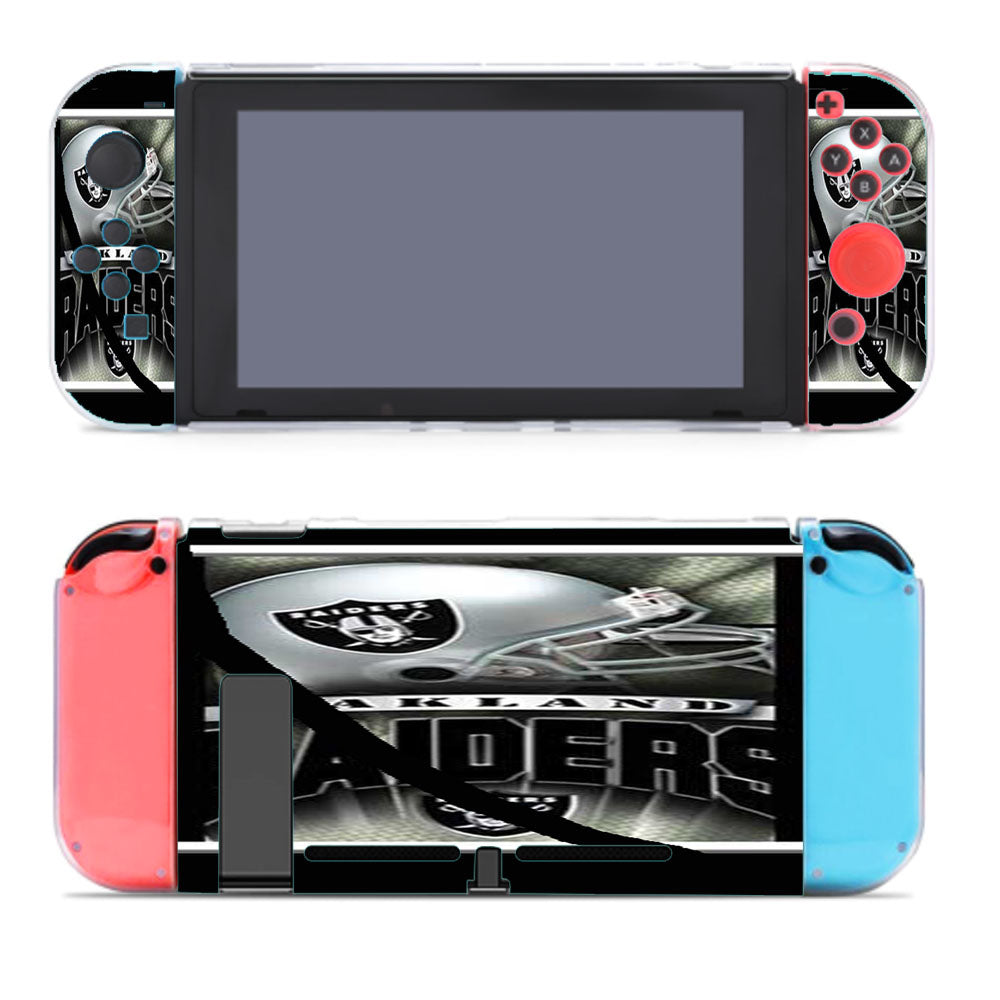 Oakland Raiders Banner Nintendo Switch Cover Case