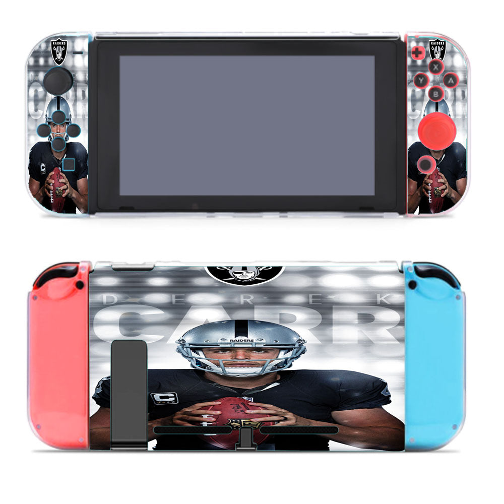 Oakland Raiders Derek Carr Nintendo Switch Cover Case
