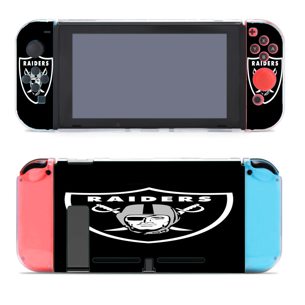Oakland Raiders Logo Nintendo Switch Cover Case