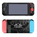 Oakland Raiders Nfl Logo Dark Wood Wallpaper Nintendo Switch Cover Case