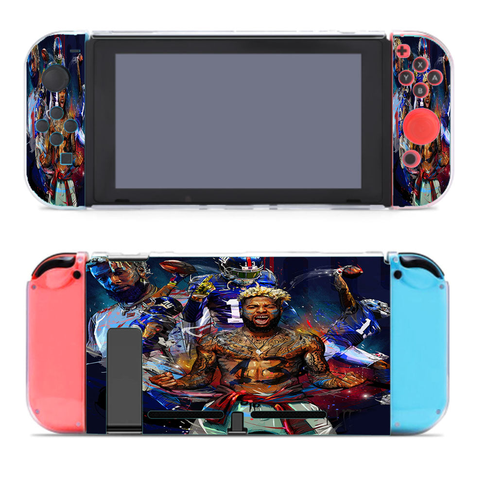 Odell Beckam Jr New York Giants Collage Nintendo Switch Cover Case