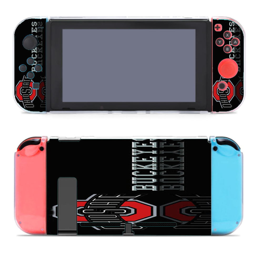 Ohio State Buckeyes Black Nintendo Switch Cover Case